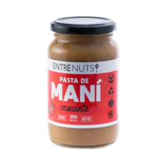 PASTA DE MANÍ CROCANTE X380G ENTRENUTS