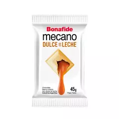 CHOCOLATE MECANO BLANCO CON DULCE DE LECHE BONAFIDE X45G