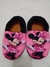 Pantufa Personalizada Minnie Rosa e com nome Lorena Tamanho 31/32