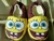 Pantufa Marrom Personalizada Bob Esponja Tamanho 25/26 - comprar online