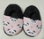 Pantufa Preta e Rosa Ursinhos Panda Tamanho 21/22 - comprar online