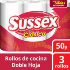 ROLLO COCINA SUSSEX 150 PAÑOS