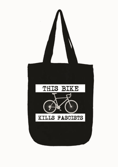 Ecobag " This bike kills fascists"