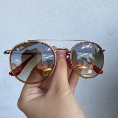 Round Double Bridge Ferrari 3647M - bronce/marron