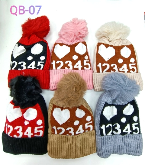 Gorro de niño invierno GQ-07 (PACK X12)