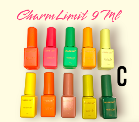 Cja Esmaltes CharmLimit 9ML GQ-406 X10 Series A- B- C- D- E- F-