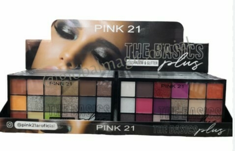 SOMBRA Y GLITTER THE BASICS PLUS PINK 21 *CS4023*