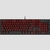 TECLADO CORSAIR K60 PRO MECANICO CHERRY RED VIOLA BLACK