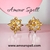 Aretes Broquel Nudo de Brujas Triskel plata.925 - Amour Spell By Anna Gazpar