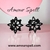 Aretes Broquel Nudo de Brujas Triskel plata.925, plata.92 con baño de Rodio/oró/Oró Rosa/ Rodio Negro - Amour Spell By Anna Gazpar