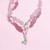 Pulsera Amour Spell Cuarzo Rosa en plata.925 Natural. en internet