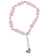 Pulsera Amour Spell Cuarzo Rosa en plata.925 Natural.