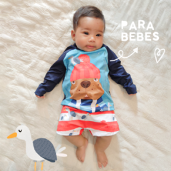 CONJUNTO BEBE MARINO