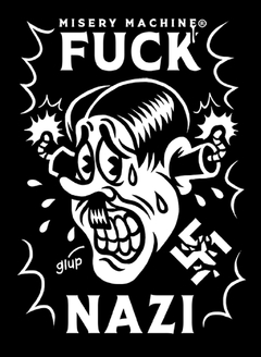 Quadro A5 "Fuck Nazi" - comprar online