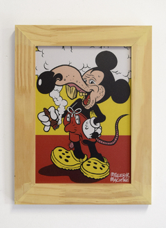 Quadro A5 "Mickey Feio" - comprar online