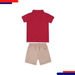 Conjunto Paraiso Bebe 15449 Vermelho - comprar online