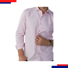 Camisa Baumgarten Manga Longa 30073 Ro Rosa - comprar online