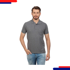 Camiseta Sigosta Gola Polo 7629 M e Mescla Escuro