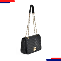 Bolsa Via Marte Fem Bi-106-01 Pr Preto - loja online