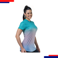 Camiseta Elite Degradê 135399 Ve Verde - comprar online