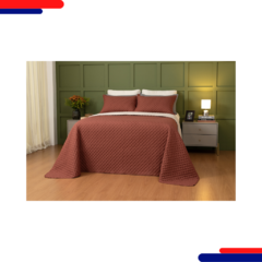 Cobreleito Lavive Comfy 1841-5149 Cobre/bege