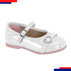 Sapatilha Molekinha Bebe 2106-1050 Br Branco