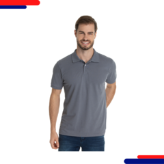 Camiseta Sigosta Gola Polo 8847 Ch Chumbo