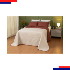 Cobreleito Lavive Comfy 1841-5149 Cobre/bege - comprar online