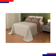 Cobreleito Lavive Comfy 1841-5222 Capuccino/bege