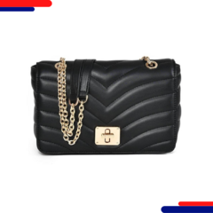 Bolsa Via Marte Fem Bi-106-01 Pr Preto