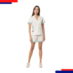 Pijama Paulienne Com Short 555-71 E30 Poa