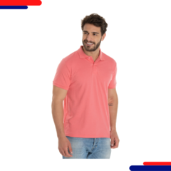 Camiseta Sigosta Gola Polo 8847 Co Coral