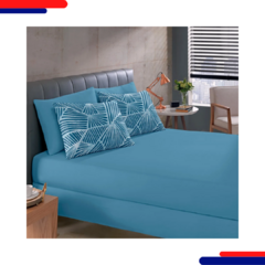 Jogo Cama Buettner Basic 40580 Azul