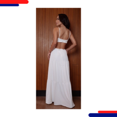 Vestidos Hug Me Longo 4843 Off White na internet