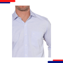 Camisa Baumgarten Manga Longa 30044 Az Azul - comprar online