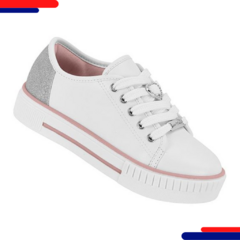 Tenis Molekinha Com Cadarco 2565-106 Branco