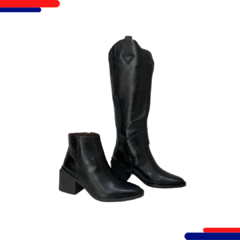 Bota Halui Cano Longo B785 Preto