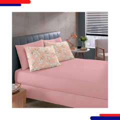 Jogo Cama Buettner Basic 40559 Rosa