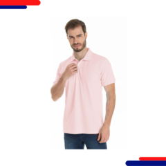 Camiseta Sigosta Gola Polo 8847 Ro Rosa - comprar online