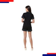 Pijama Paulienne Com Short 378-71 A02 Preto - loja online