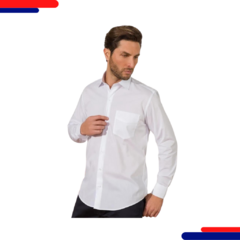 Camisa Baumgarten Manga Longa 30072 Br Branco