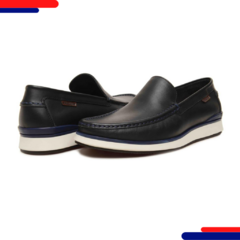 Mocassim Freeway Sem Cadarco Luca01-2931 Preto - Mercadão da moda