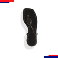 Rasteira Santa Lolla Glossy 056134c803cf Preto - comprar online