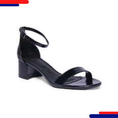 Sandalia Santa Lolla Salto Baixo 43560339001d Preto