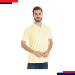 Camiseta Sigosta Gola Polo 8847 a C Amarelo Claro