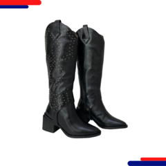 Bota Halui Cano Longo B780 Preto - comprar online