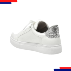 Tenis Via Marte Com Cadarco 082-002-01 Branco - Mercadão da moda