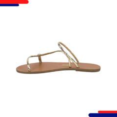 Sandalia Santa Lolla Baixa 303602db001d Ouro - comprar online