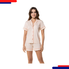 Pijama Paulienne Com Short 556-71 D59 Pessego - comprar online