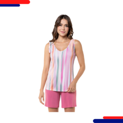 Pijama Paulienne Regata 067-71 C02 Listras - comprar online